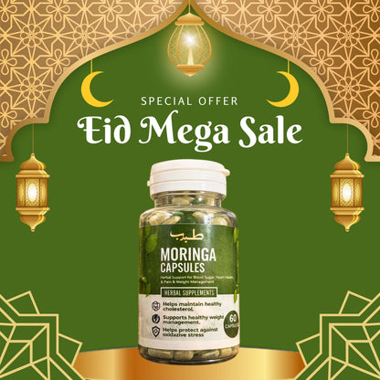 Moringa Capsules | Nature’s Green Miracle (60 Capsules)